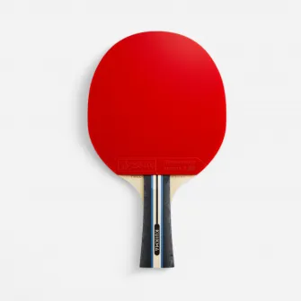 Decathlon PALETA DE TENIS DE MASA TTR 500 POLIVALENTA 5* ITTF CLUB, Shakehand