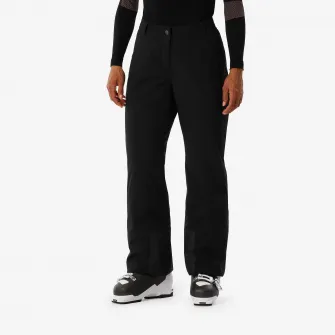 Decathlon Pantalon calduros si confortabil schi si snowboard SKI 100 Negru Dama, 50