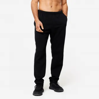 Decathlon Pantalon de trening calduros 100 Fitness Negru Barbati, 3XL / W44 L34