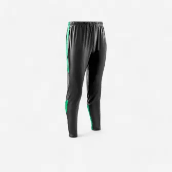 Decathlon Pantalon de trening Fotbal VIRALTO CLUB Gri-Verde Barbati, 2XL / W41 L34