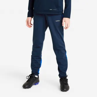 Decathlon Pantalon Fotbal VIRALTO CLUB Bleumarin-Albastru Copii, 5-6 Ani