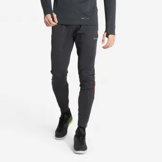 Decathlon Pantalon Fotbal VIRALTO CLUB Gri-Rosu Adulti, S / W30 L33