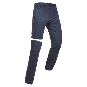 Decathlon Pantalon Modulabil Drumetie la Munte MH150 Albastru barbati, 40 (L33)