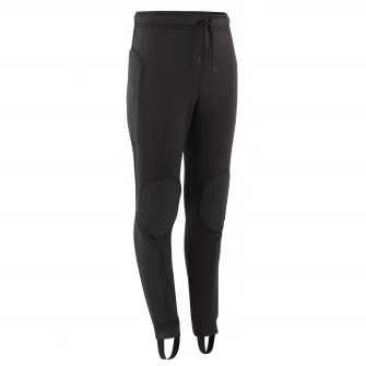 Decathlon Pantalon portar Fotbal F100 Negru Copii, 7-8 Ani