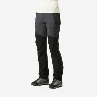 Decathlon Pantalon Rezistent Trekking la munte MT500 Gri Dama, 38 (L31)