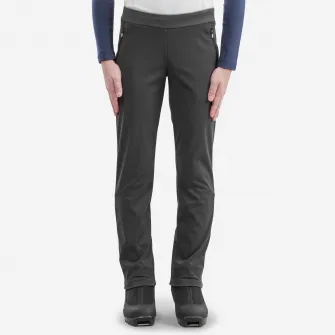 Decathlon Pantalon schi fond XC S 500 Negru Copii, 12-13 Ani