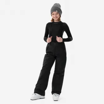 Decathlon Pantalon schi pe partie PNF 500 Negru Copii, 14-16 ANI