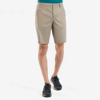 Decathlon Pantalon scurt Drumetie in natura NH100 Bej Barbati, 52