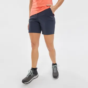 Decathlon Pantalon scurt Drumetie la Munte MH100 Albastru Dama, 40