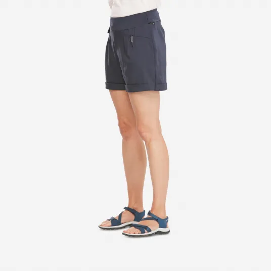Decathlon Pantalon scurt Regular Drumetie in natura NH500 Negru Dama, 44