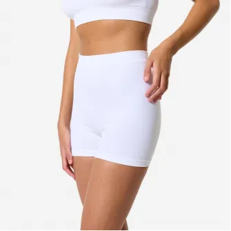 Decathlon Pantalon scurt seamless talie inalta Dans modern Alb Dama, L