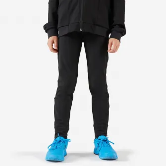 Decathlon Pantalon Tenis TPA500 Negru Baieti, 8-9 Ani