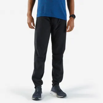 Decathlon Pantalon usor alergare KIPRUN Run 500 Light Negru Barbati, L / W34 L34