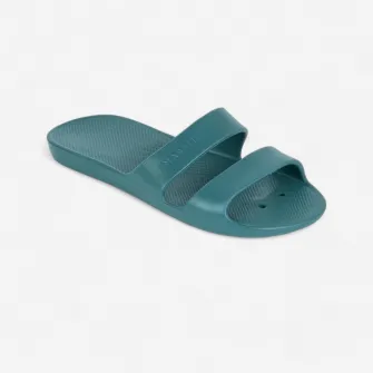 Decathlon Papuci inot piscina SLAP 100 Basic kaki Dama, 39/40
