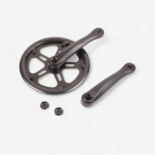Decathlon pedalier 1 foaie bicicleta sosea 48t 170 mm, Marime unica