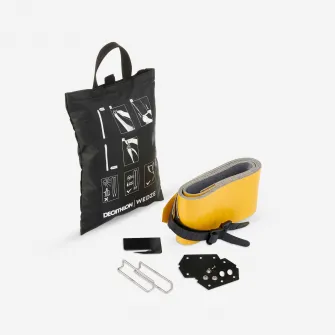 Decathlon Piei nedecupate schi de tura 110 mm, Marime unica