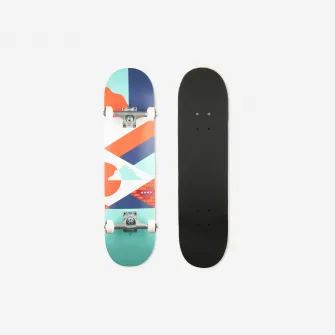 Decathlon Placa skateboard CP100 MID GEOMETRIC Marimea 7.6'' 8 - 12 ani, 7,5