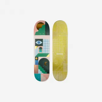 Decathlon Placa Skateboard DK900 FGC 8'' TOMALATER, 8''