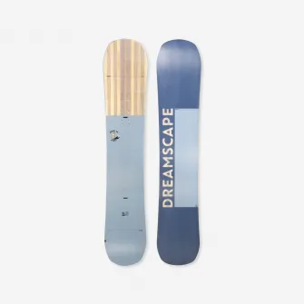 Decathlon Placa Snowboard freestyle & all mountain SNB100 Barbati, 160cm Midwide