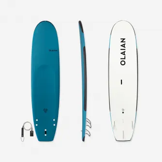 Decathlon Placa surf 8'2'' 100 L + leash, Marime unica