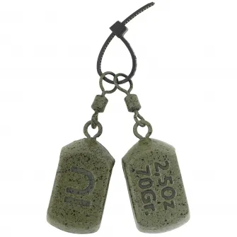 Decathlon Plumb Square Pescuit la Crap 70g x2, Marime unica
