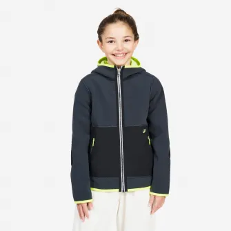 Decathlon Polar calduros si reversibil Navigatie 500 Gri/Galben fluorescent Copii, 14 Ani