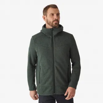 Decathlon Polar cu gluga 500 Verde Barbati, M