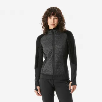 Decathlon Polar Hybride Iarna Calduros Drumetie pe zapada SH900 MOUNTAIN Negru Dama, 2XL