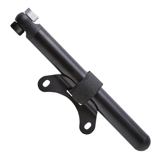 Decathlon Pompa compacta de mana bicicleta de sosea Negru, Marime unica