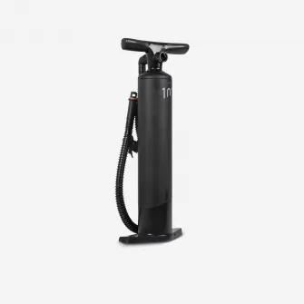 Decathlon Pompa de mana cu actiune dubla 10 PSI pentru corturi cu structura gonflabila, Marime unica