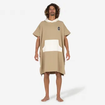 Decathlon Poncho baie 500 bej Adulti, Marime unica