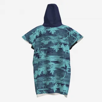 Decathlon Poncho surf baie 135 - 160 cm - 550 View Albastru Copii, Marime unica