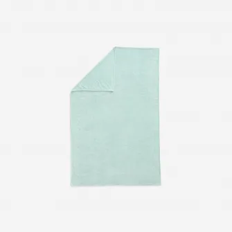 Decathlon Prosop de baie din microfibra ultra moale verde deschis Marimea XL 110 x 175 cm, Marime unica