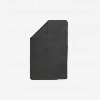 Decathlon Prosop de baie Microfibra ultra compact marimea XL 110 x 175 cm Negru, Marime unica