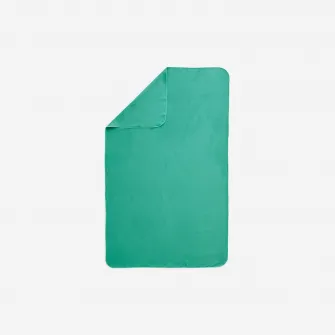 Decathlon Prosop Microfibra Marimea L 80 x 130 cm Verde, Marime unica