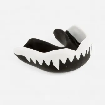 Decathlon Protectie Dentara Rugby Viper Adulti Alb-Negru, Marime unica