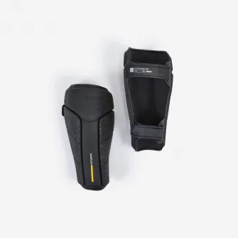 Decathlon PROTECTIE TIBIE ERGONOMICA 500 - NEGRU, S