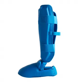 Decathlon Protectie tibie si Picior Karate 900 Albastru, S