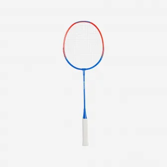 Decathlon Racheta Badminton din aluminiu 90 g BR100 Albastru/Rosu Copii, Marime unica