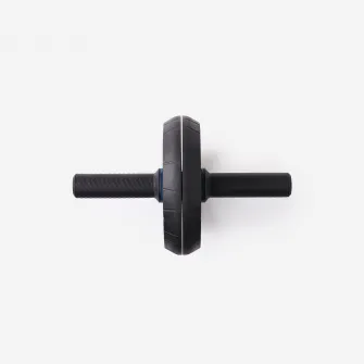 Decathlon Roata abdominala 2 pozitii Bodybuilding Ab wheel Negru, Marime unica