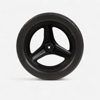 Decathlon Roata spate 10'' bicicleta fara pedale Runride Negru cu cauciucuri Negre, Marime unica