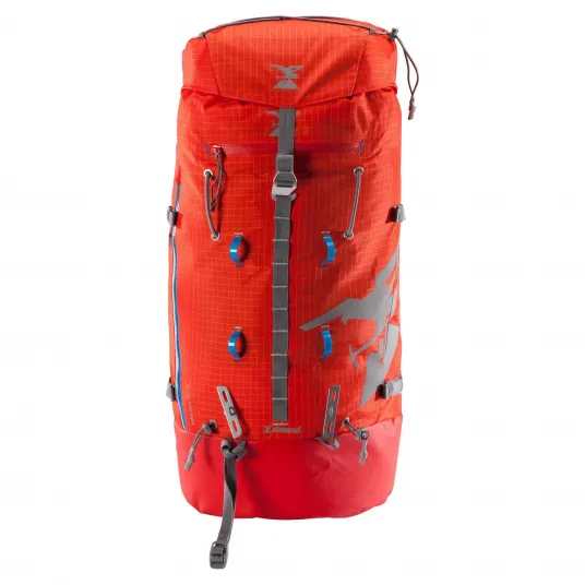Decathlon Rucsac Alpinism MAKALU 70 Litri 45/70 Rosu, marime adulti