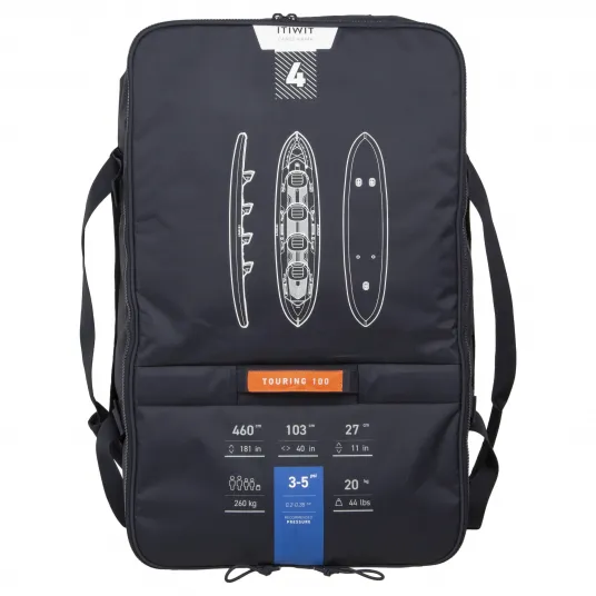 Decathlon Rucsac caiac gonflabil X100 4 locuri, Marime unica