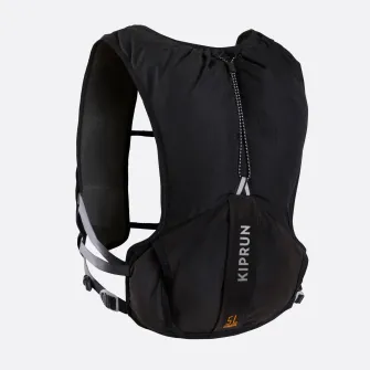 Decathlon Rucsac CU REZERVOR DE APA 1l Alergare Trail Running 5l Negru, universala