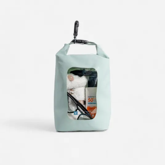 Decathlon Rucsac etans (IPX6) de 2,5 L cu fereastra de vizibilitate., Marime unica