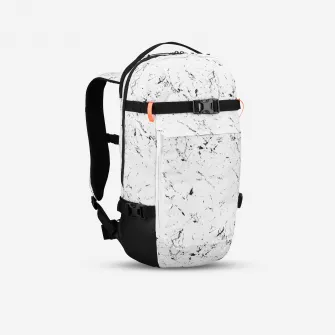 Decathlon Rucsac freeride & MTB - FR/AM 100 23L Alb-Negru, Marime unica