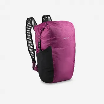 Decathlon Rucsac Pliabil Impermeabil Trekking Calatorie Travel Compact 20L Mov, Marime unica