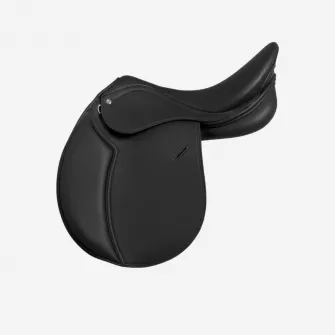 Decathlon Sa Echitatie 100 Sintetica 16'' Negru Cal si Ponei, 16''