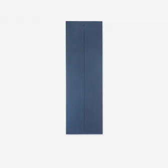 Decathlon Saltea de yoga nivel incepator 180 cm x 50 cm x 5mm Albastru inchis, Marime unica