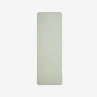 Decathlon Saltea groasa Fitness 170 cm x 58 cm x 8 mm Verde cenusiu, Marime unica